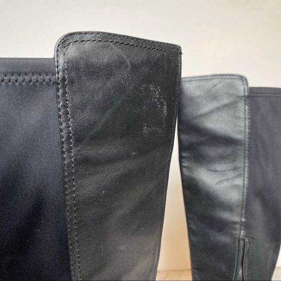 Louise et Cie Verdi Leather Black Stretch Boot 6M - Picture 7 of 15